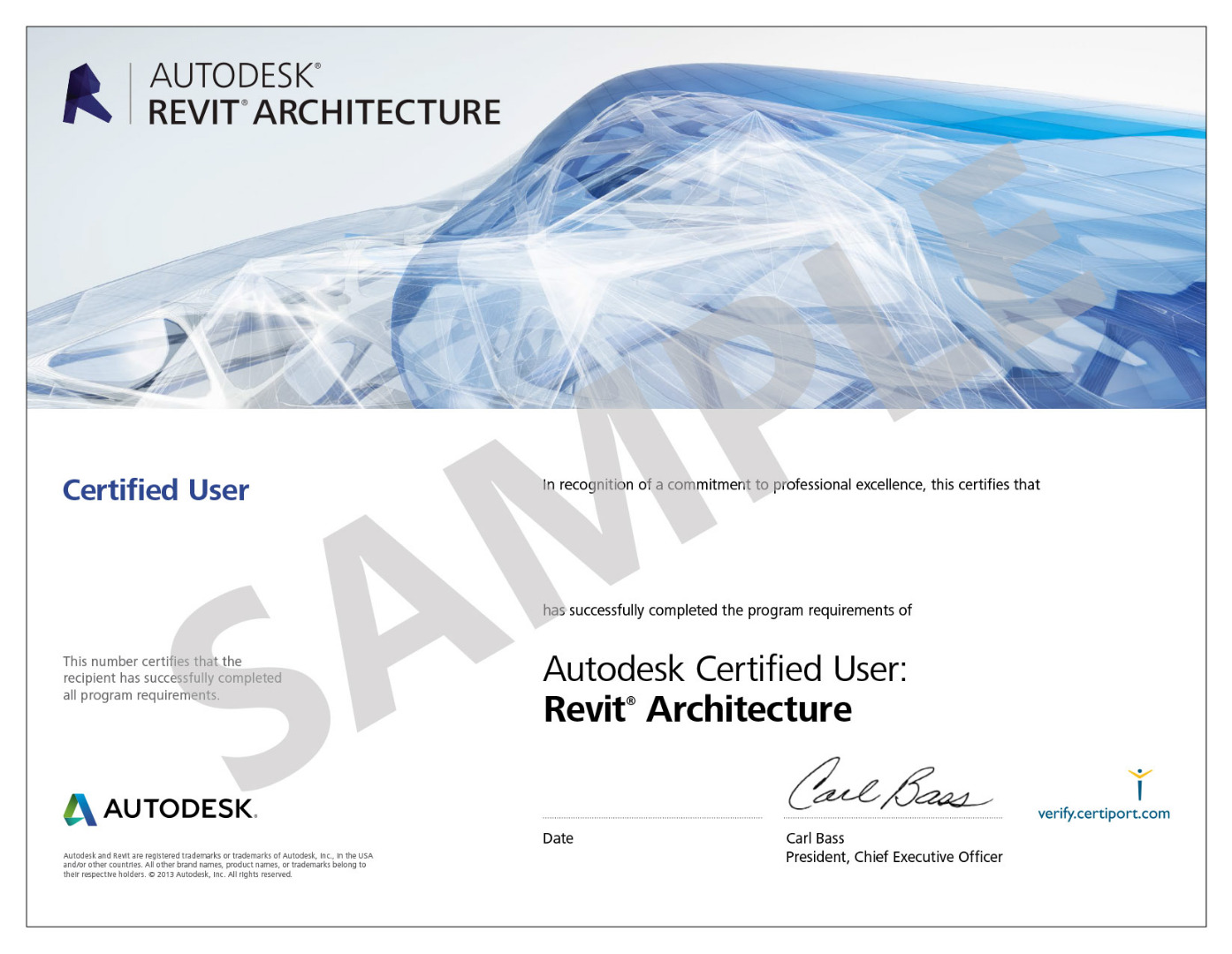 Certificazione Revit Architecture Certified User
