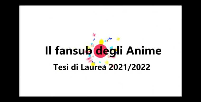 Il sottotitolaggio incontra gli Anime: il fenomeno del Fansub