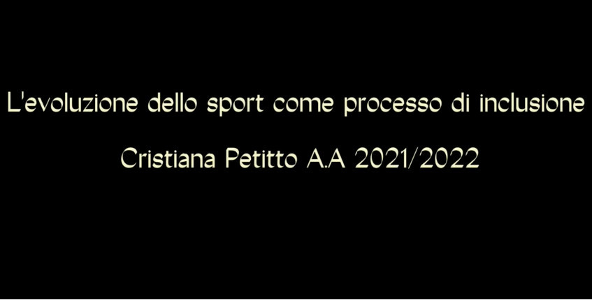 L’evoluzione dello sport come processo di inclusione