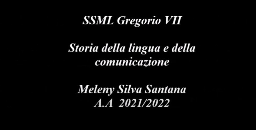 Storia delle lingue e della comunicazione