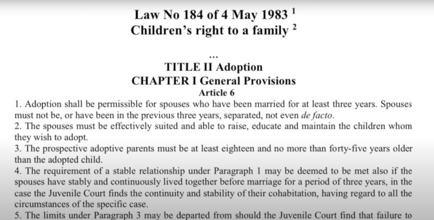 L’adozione, un particolare sguardo a quella internazionale con riferimento al lavoro del traduttore