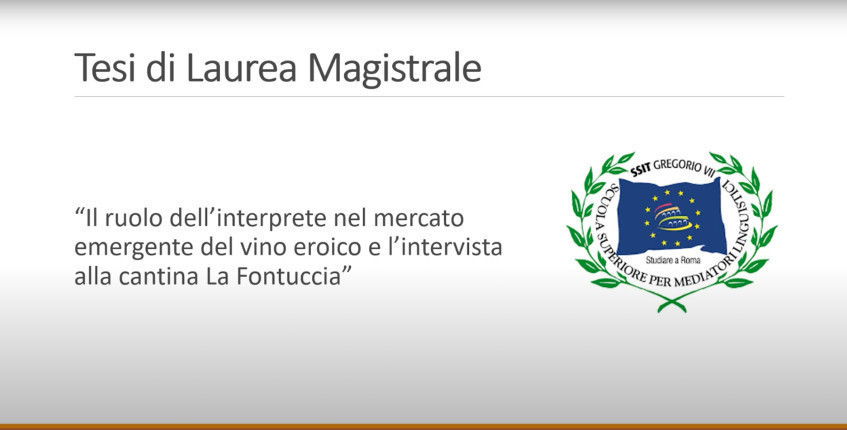 Interpretariato e traduzione - SSML 