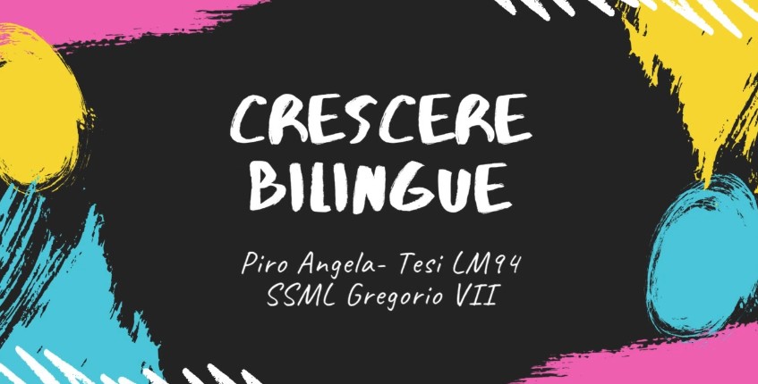 Il funzionamento del bilinguismo fin dalla tenera età